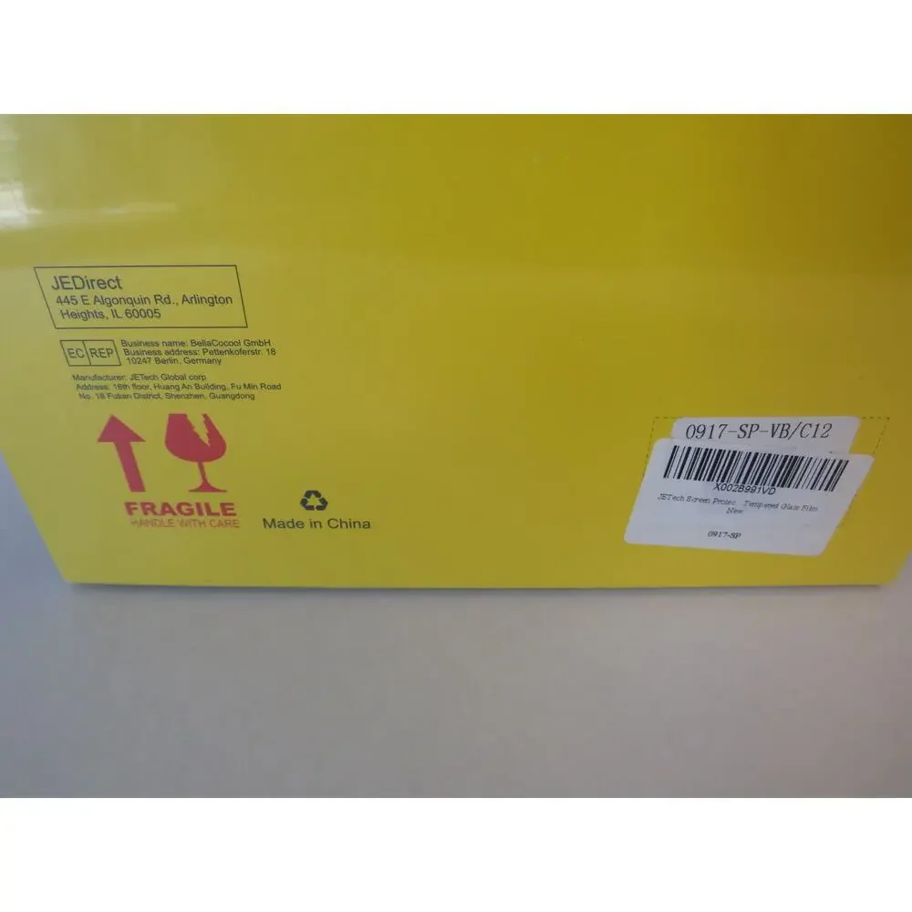 NEW SEALED JETech iPad 10.2 inch Tempered Glass Screen Protector